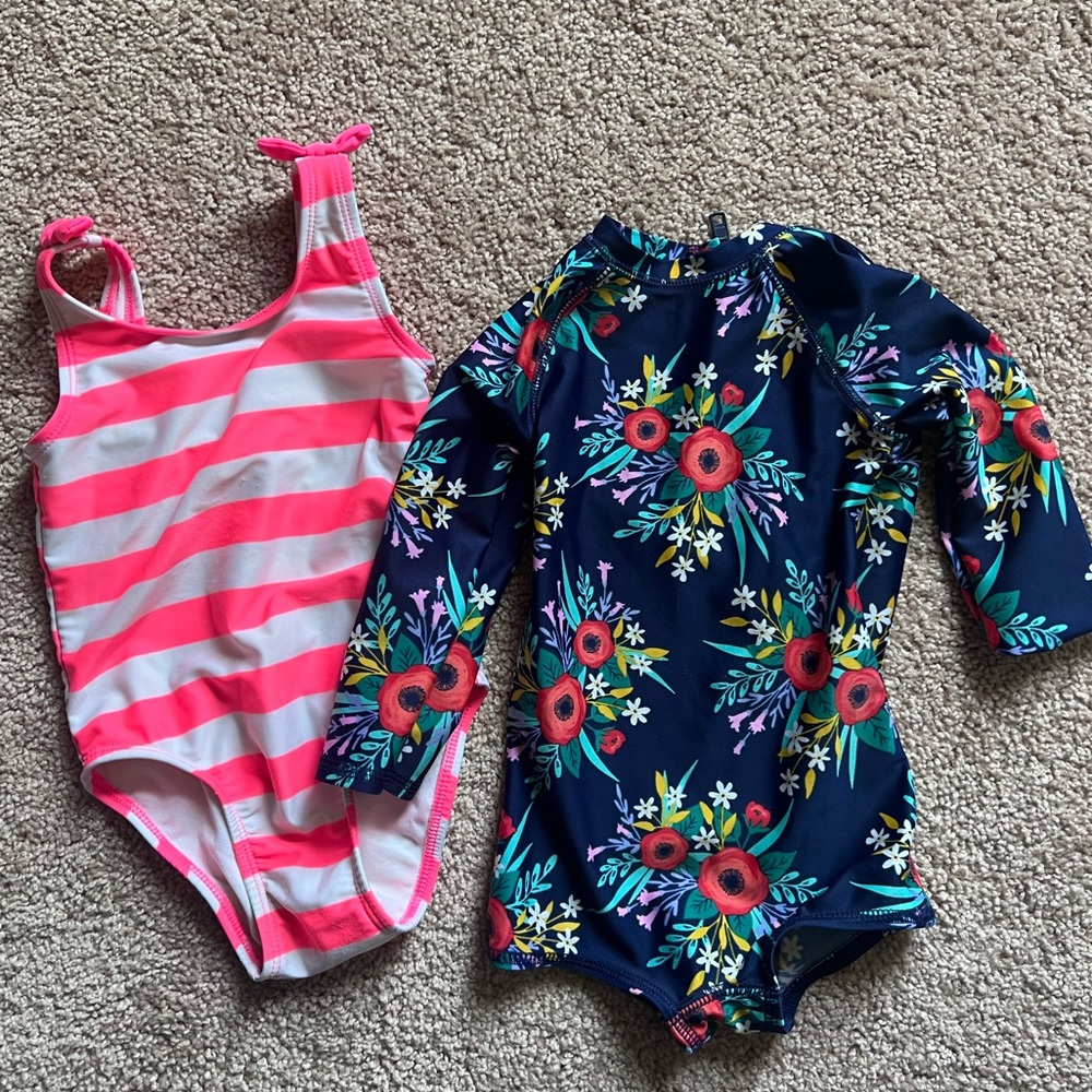 Cat & Jack 18mo girls bathing suit
